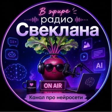 Радио Свеклана — канал про нейросети